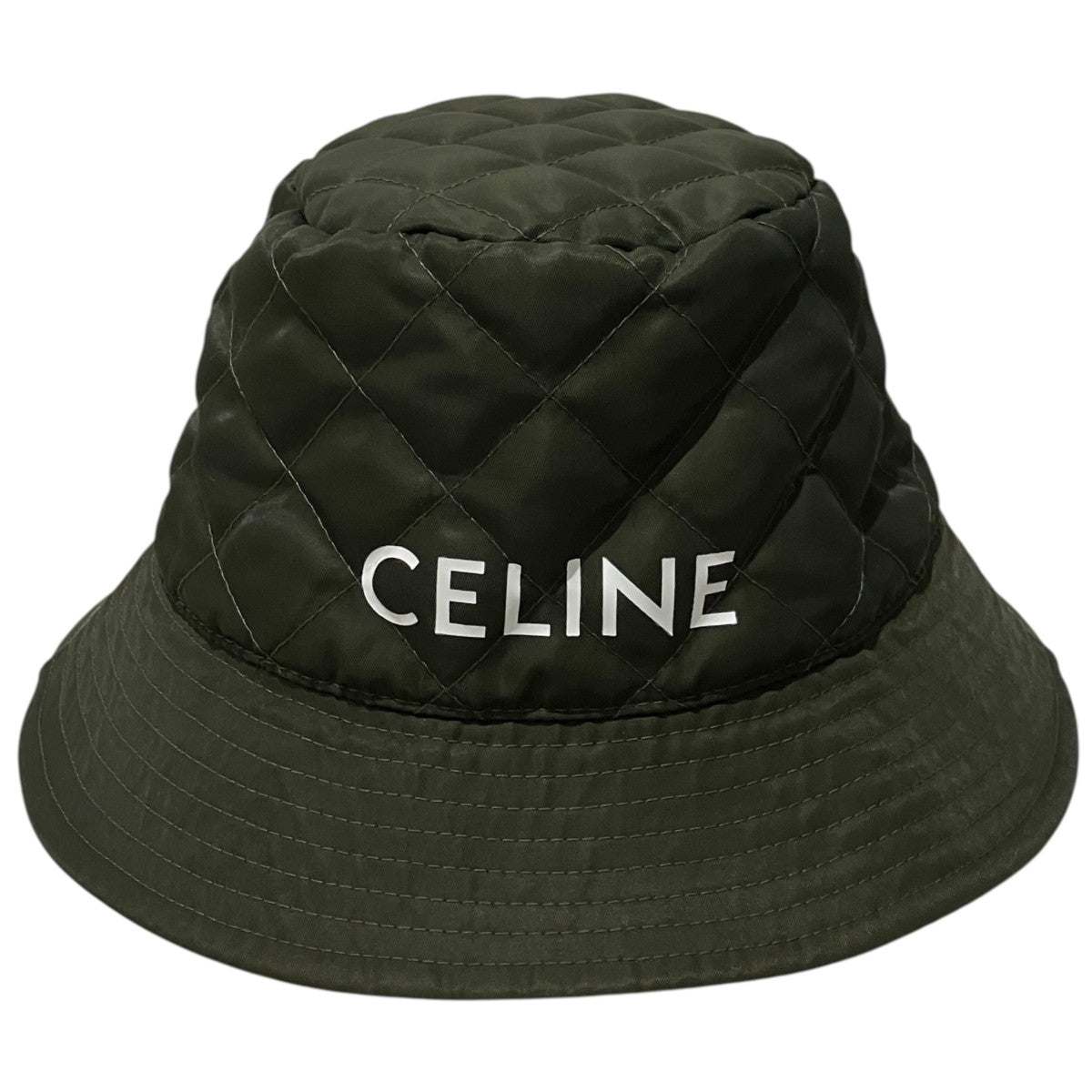 CELINE ロゴ キルティング バケットハット2AUB8930C 古着・中古-2枚目のアイテム画像