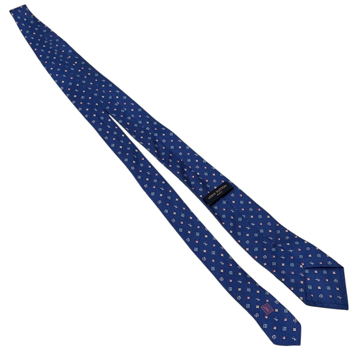 LOUIS VUITTON 【クラヴァット・モノグラム ハーロー 8CM】クラヴァット・モノグラム ハーロー ネクタイM76612 古着・中古-4枚目のアイテム画像