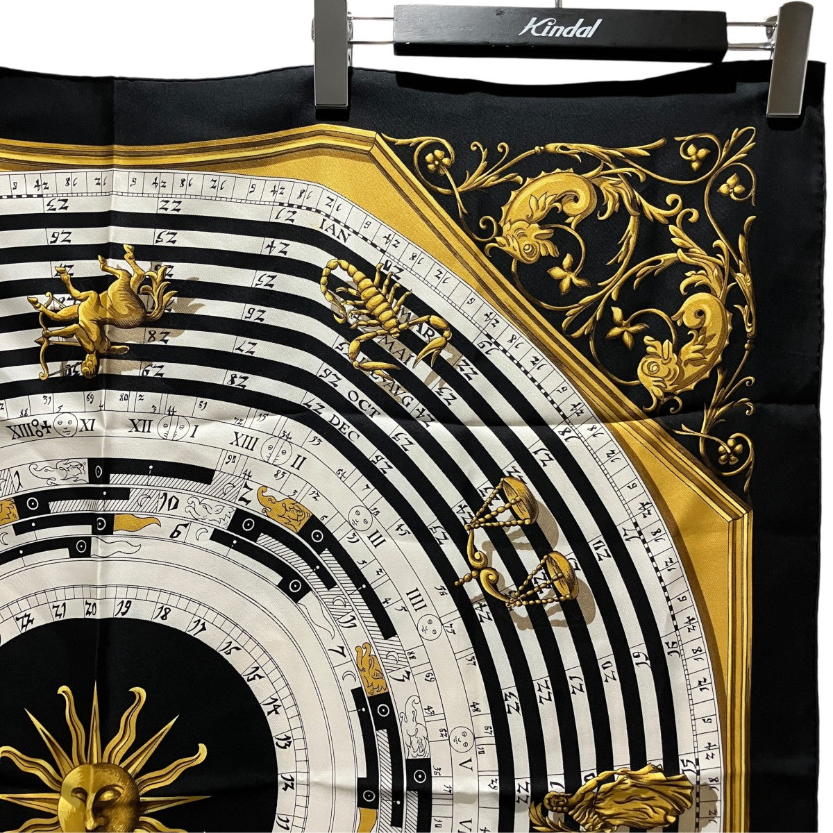 HERMES カレシルクスカーフ 古着・中古-5枚目のアイテム画像