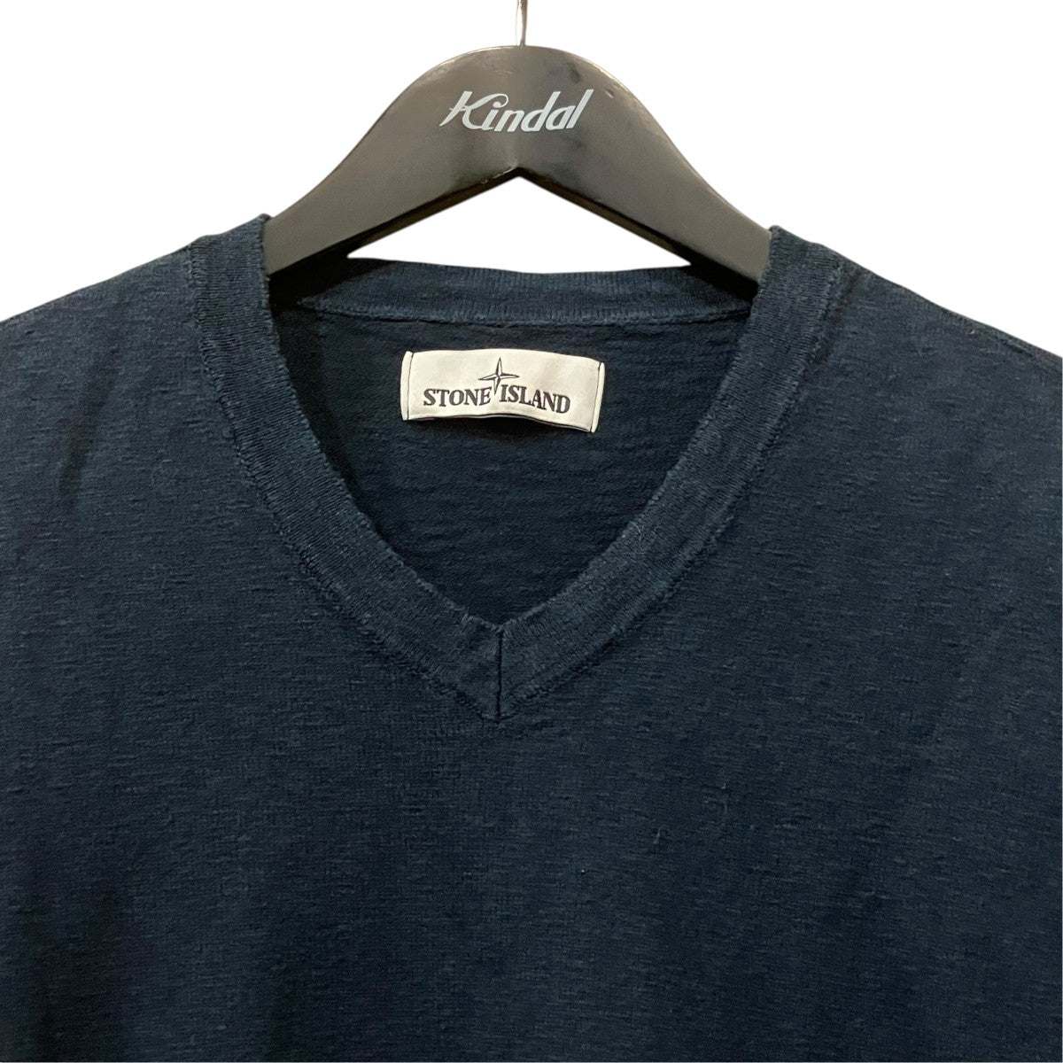 STONE ISLAND Vネックニット 古着・中古-3枚目のアイテム画像