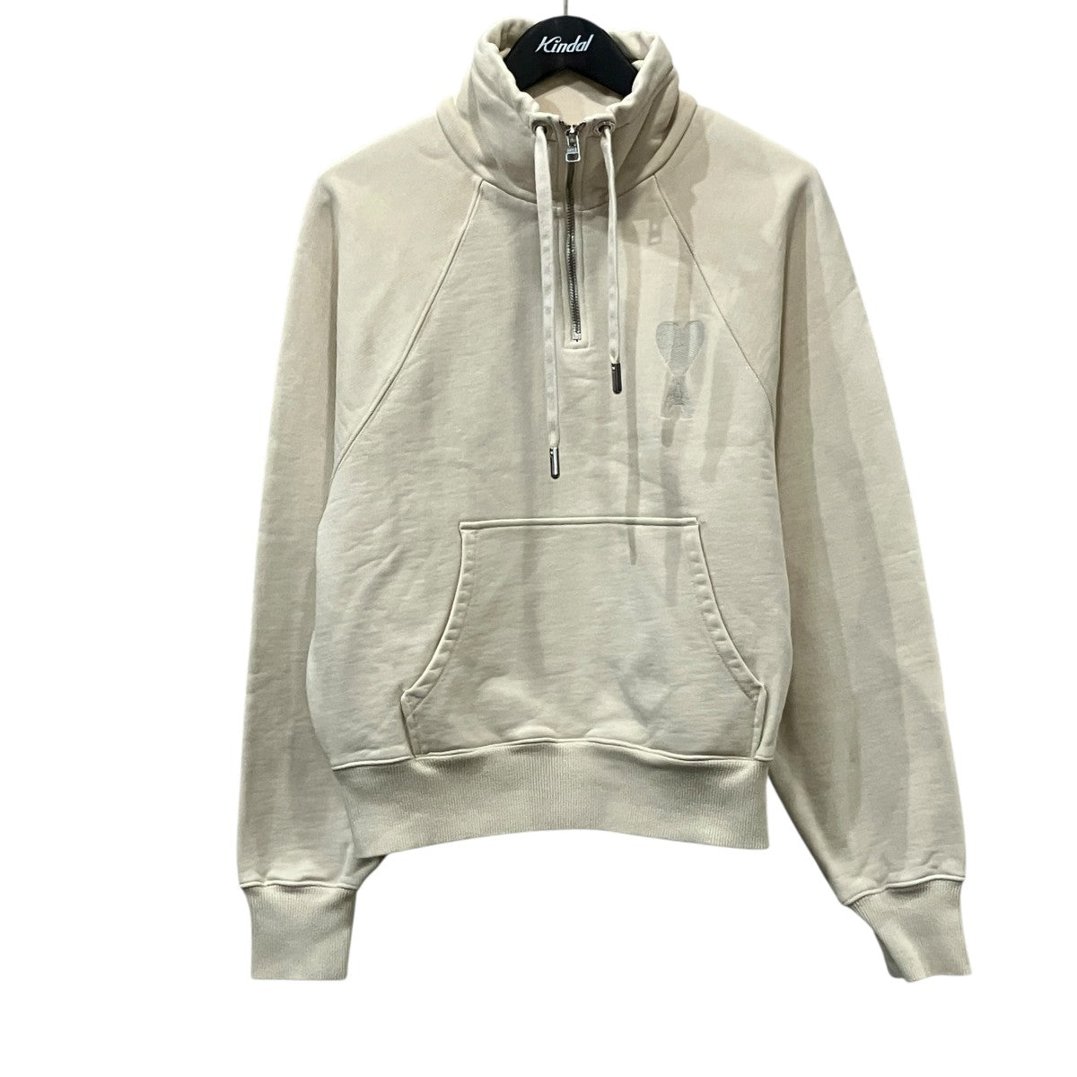 AMI PARIS ハーフジップスウェット 古着・中古-1枚目のアイテム画像