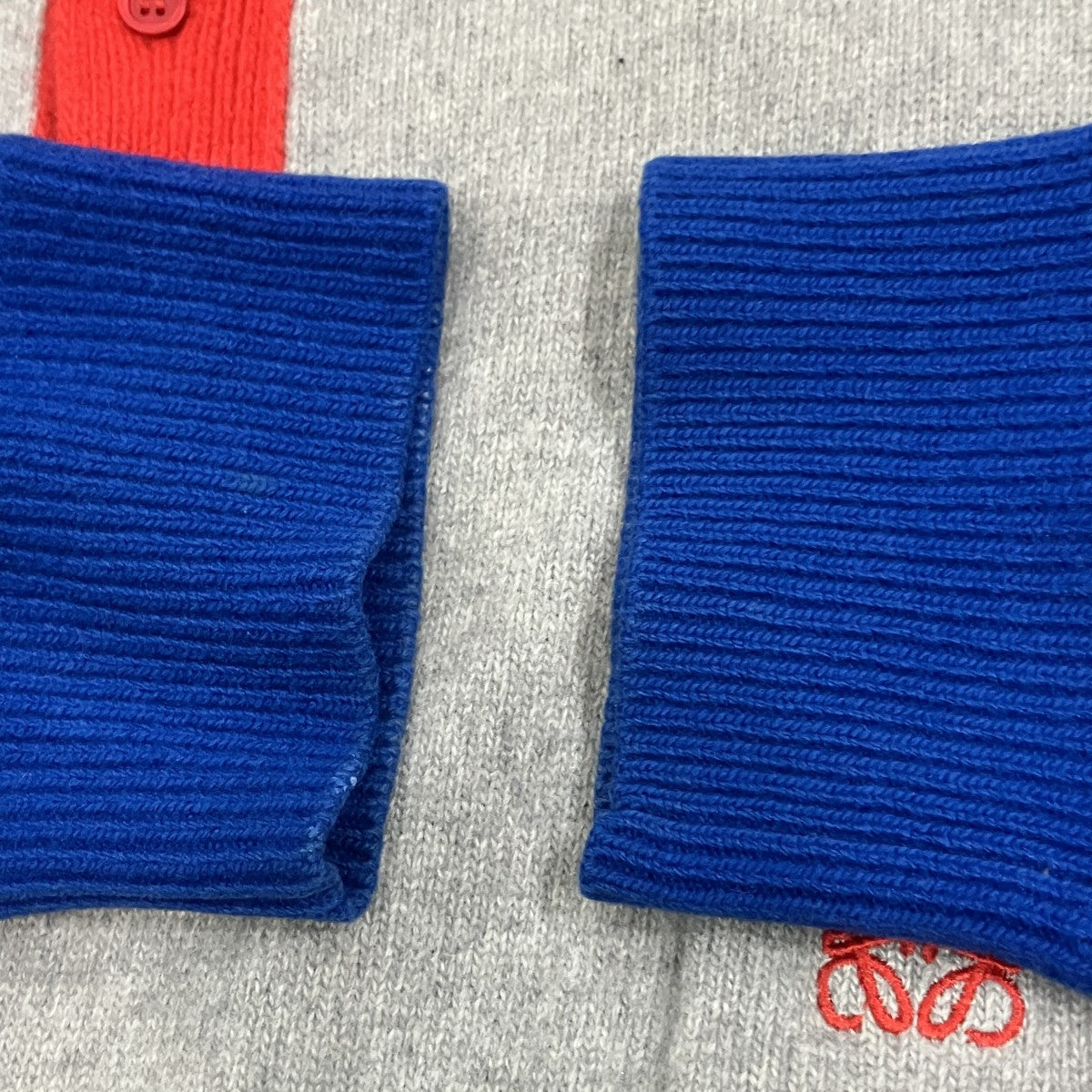 LOEWE ニットポロシャツ 古着・中古-4枚目のアイテム画像