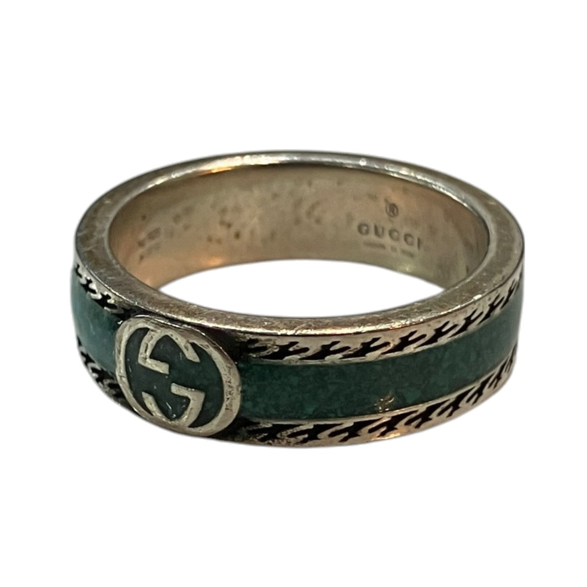 GUCCI インターロッキングリング 古着・中古-1枚目のアイテム画像