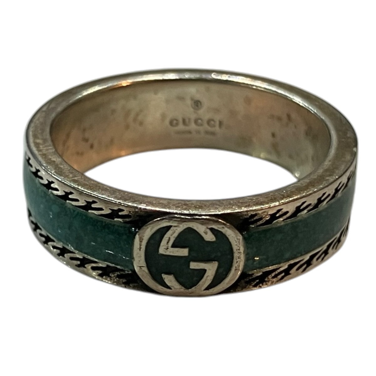 GUCCI インターロッキングリング 古着・中古-2枚目のアイテム画像
