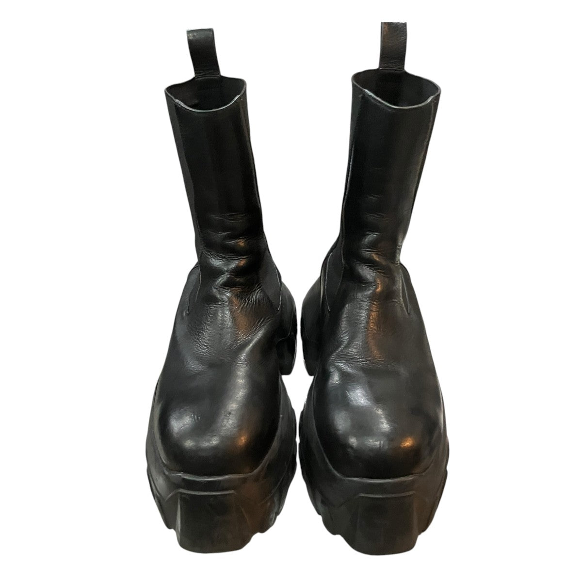 RICK OWENS BEATLE MEGA TRACTORサイドゴアブーツRU02E1860 古着・中古-2枚目のアイテム画像