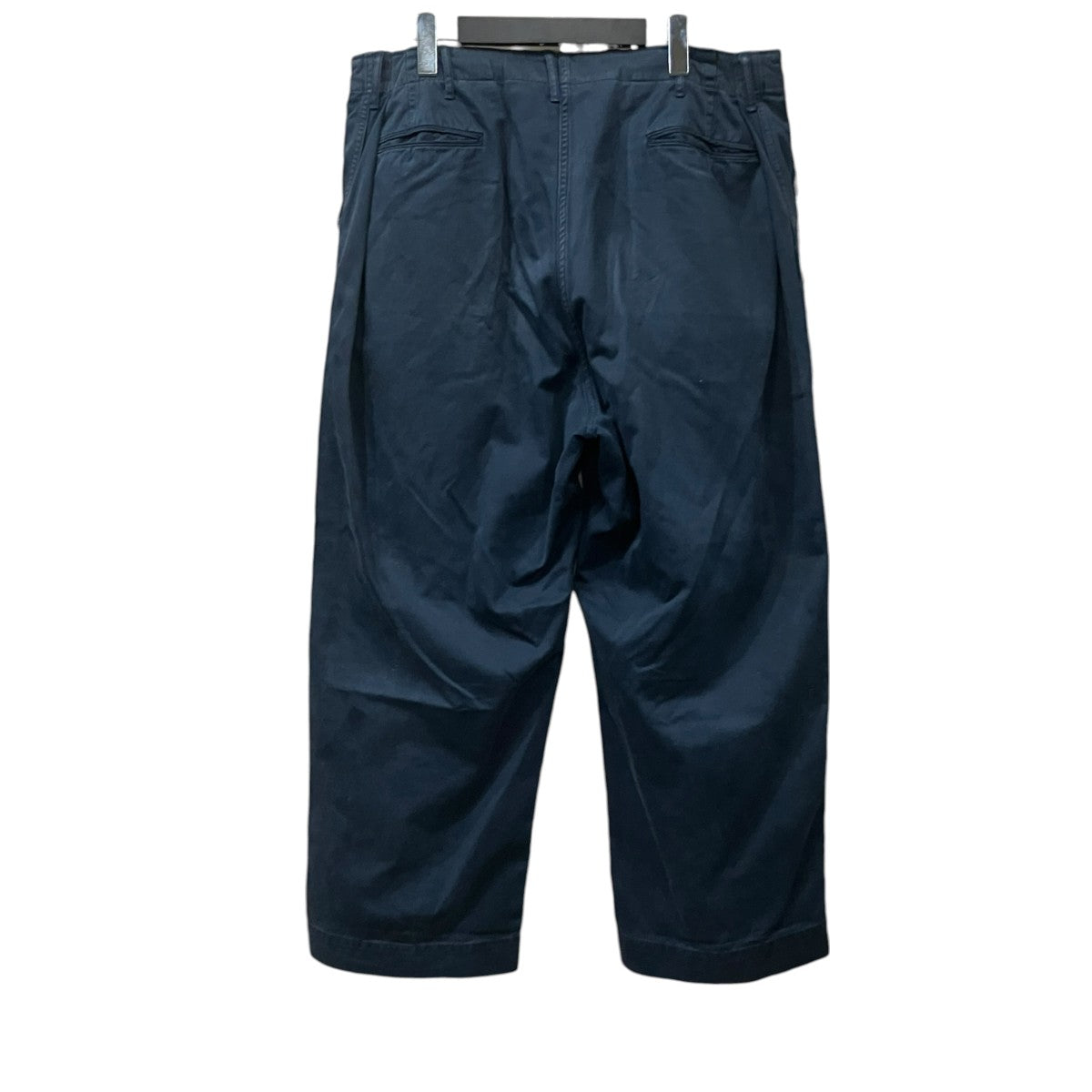 BOWWOW ｢ESSENTIAL CHINO PANTS AGED｣ ペイントワイドパンツ 古着・中古-2枚目のアイテム画像
