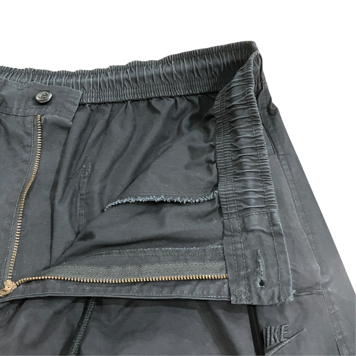 NIKE ｢NK CLUB BALLOON PANT｣ ドローストリングワイドパンツ 古着・中古-4枚目のアイテム画像