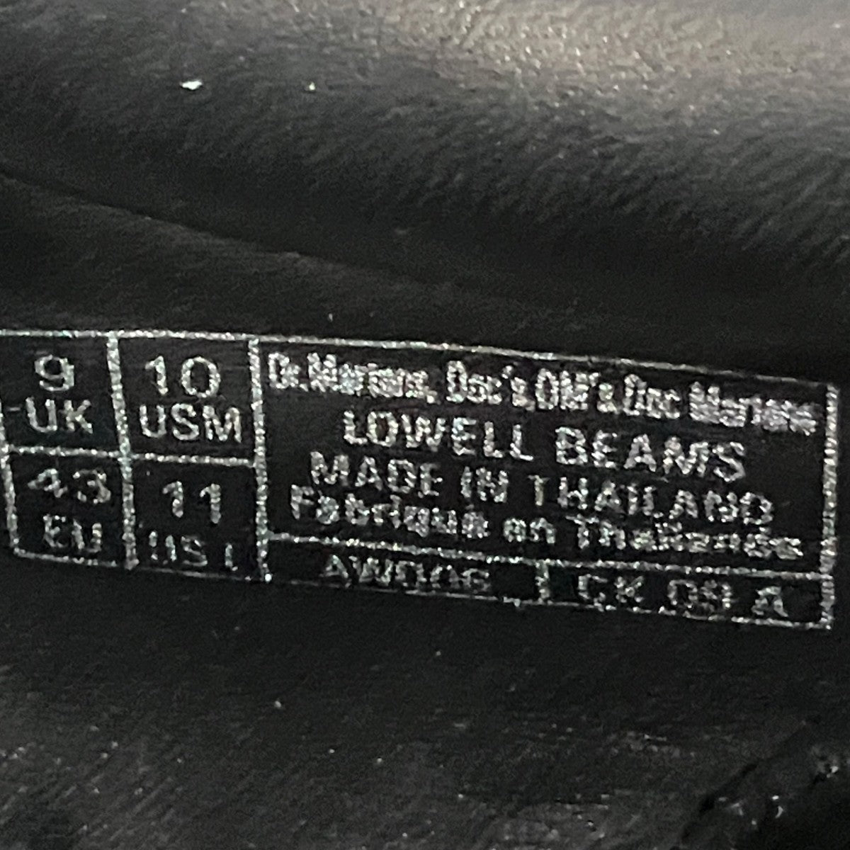Dr．Martens×BEAMS ローファー 古着・中古-8枚目のアイテム画像