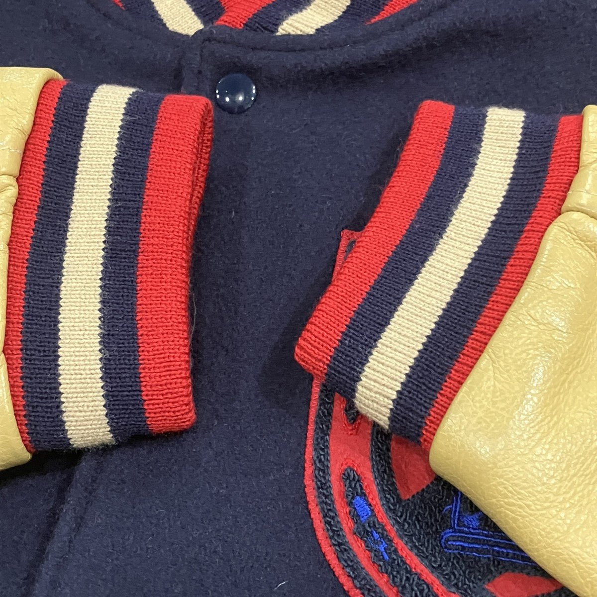 A BATHING APE ロゴワッペンスタジャン 古着・中古-4枚目のアイテム画像
