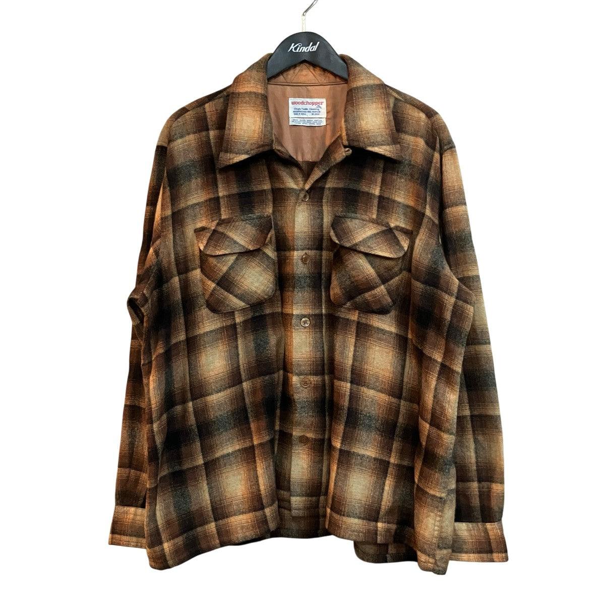 woodchopper オンブレシャツ 古着・中古-1枚目のアイテム画像
