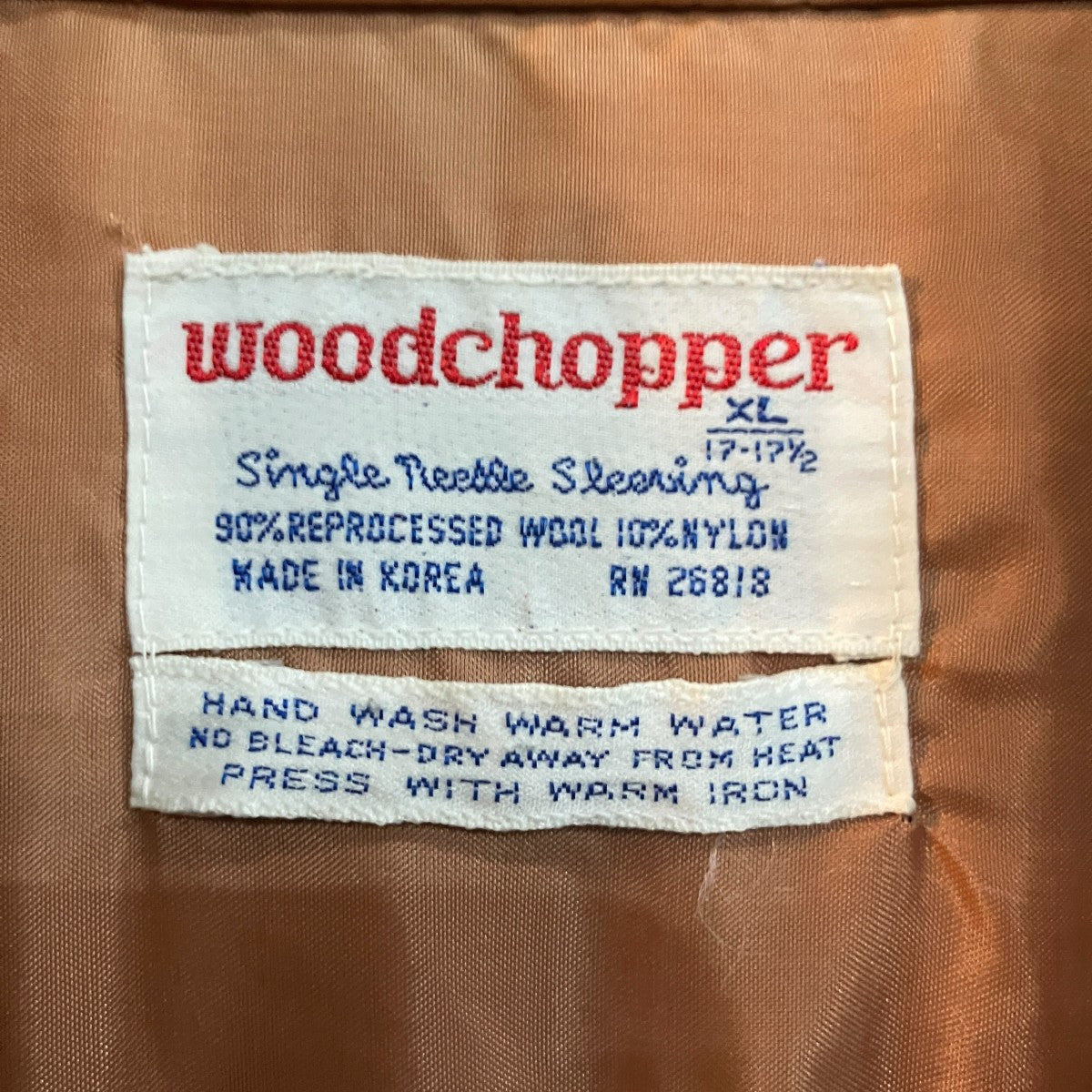 woodchopper オンブレシャツ 古着・中古-5枚目のアイテム画像