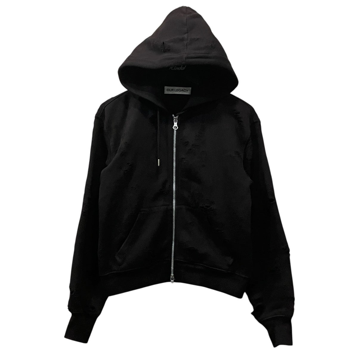 OUR LEGACY MISCHIEF HOOD ジップパーカー 古着・中古-1枚目のアイテム画像