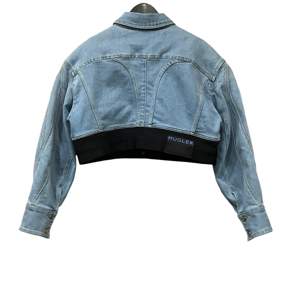 MUGLER ドッキングデニムジャケット 古着・中古-2枚目のアイテム画像