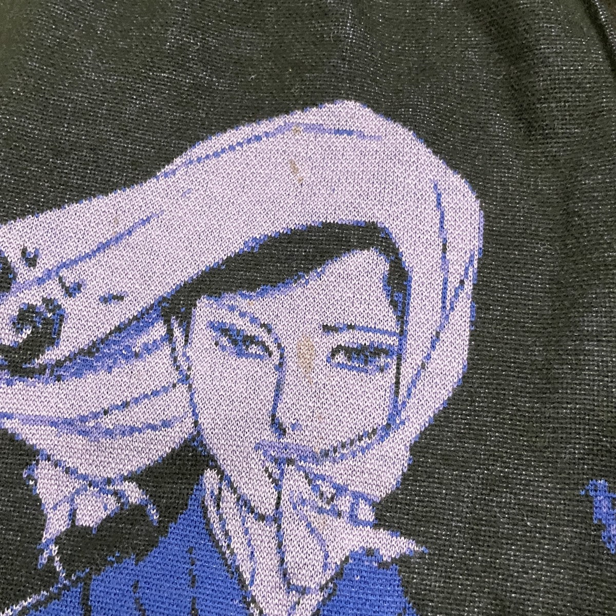 s’yte×Kazuo Kamimura ジャガードニットパンツ 古着・中古-5枚目のアイテム画像