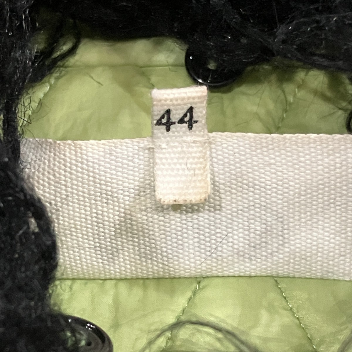 MM6 Maison Margiela ファーパデッドジャケット 古着・中古-7枚目のアイテム画像