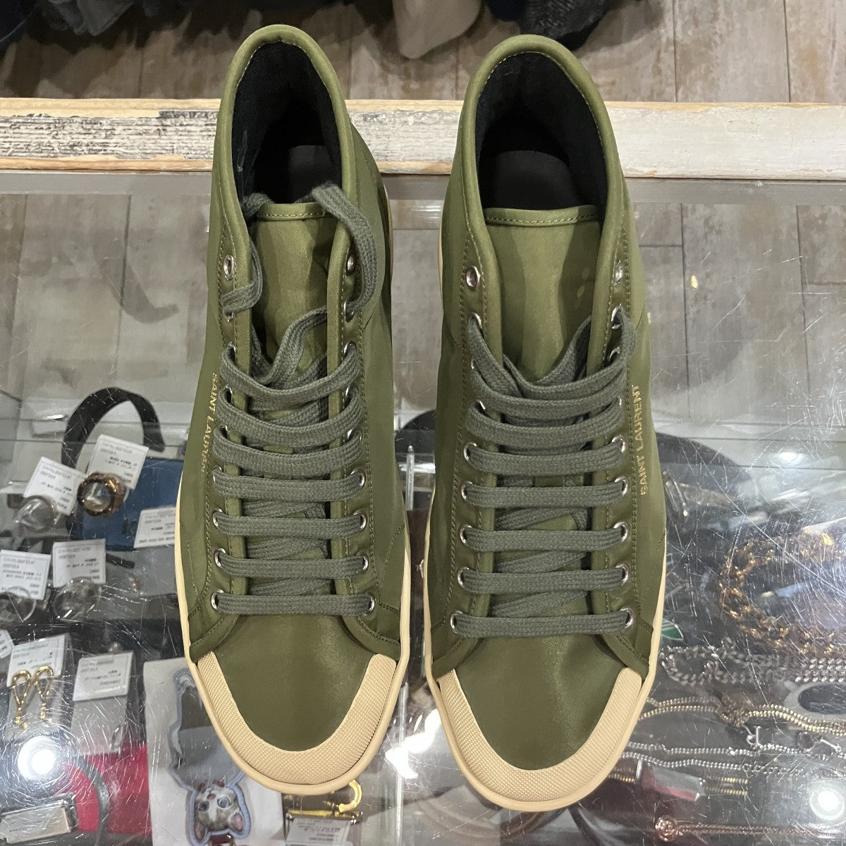 Saint Laurent Paris ハイカットスニーカー 古着・中古-2枚目のアイテム画像