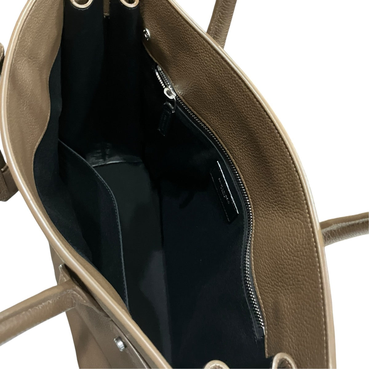 Saint Laurent Paris ｢ﾉｰｽ ｻｳｽ ｻｯｸ ﾄﾞ ｼﾞｭｰﾙ｣ レザートートバッグ 古着・中古-4枚目のアイテム画像
