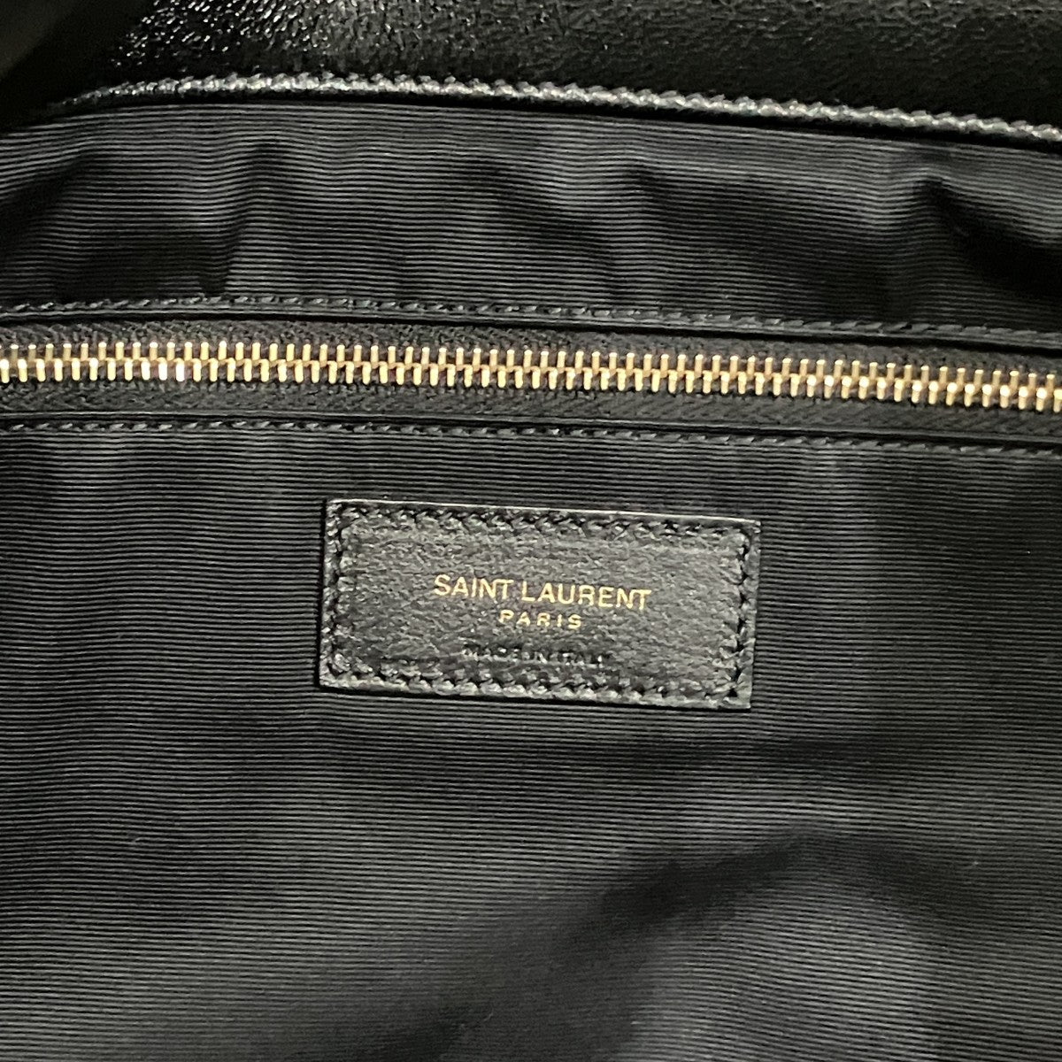 Saint Laurent Paris イカール マキシ ショッピングバッグ (ラムスキン／キルティング) イカールレザー トートバッグ 古着・中古-10枚目のアイテム画像