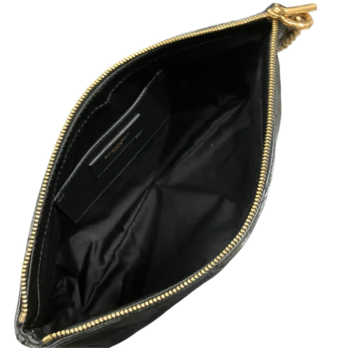 Saint Laurent Paris イカール マキシ ショッピングバッグ (ラムスキン／キルティング) イカールレザー トートバッグ 古着・中古-7枚目のアイテム画像