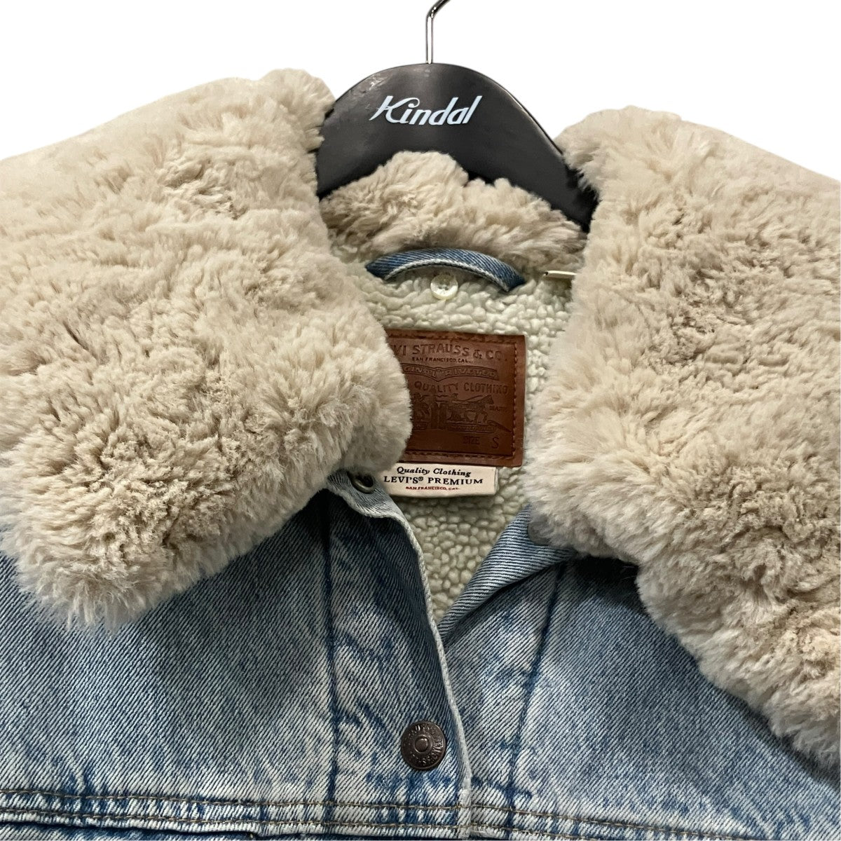 LEVI’S 内ボアデニムジャケット 古着・中古-3枚目のアイテム画像