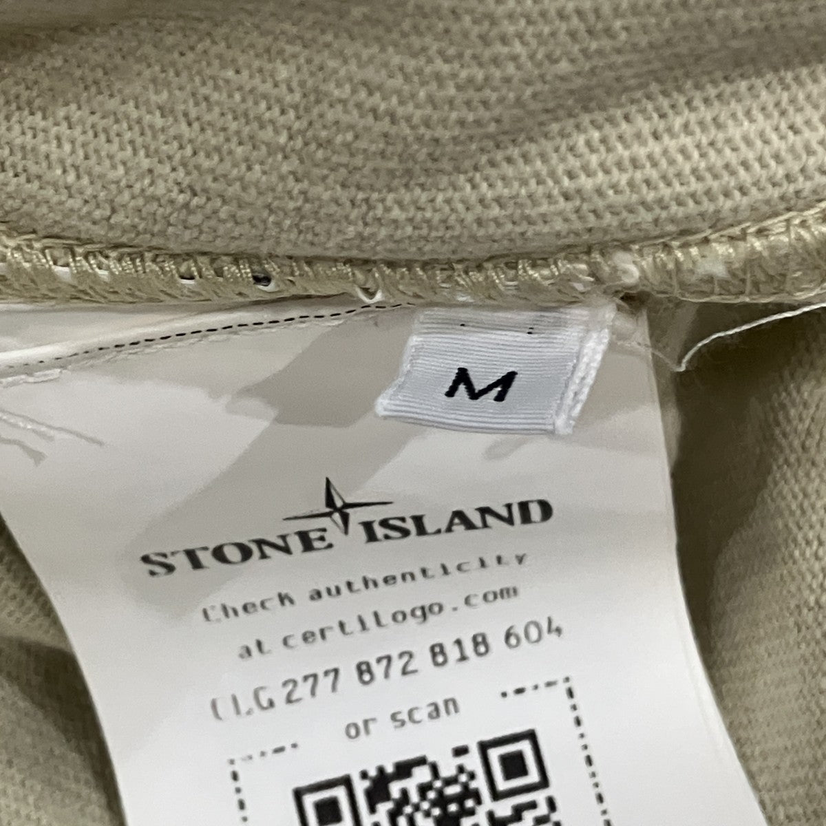 STONE ISLAND ロゴ刺繍スウェット 古着・中古-5枚目のアイテム画像