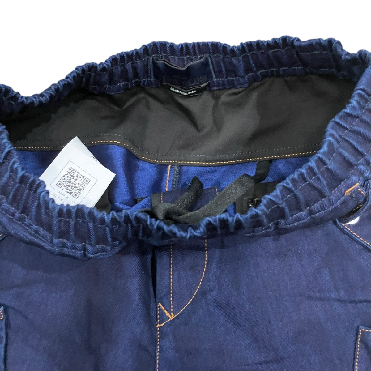 STONE ISLAND ｢Fiber Nylon Indigo-tc｣ ワッペンデニムパンツ 古着・中古-4枚目のアイテム画像