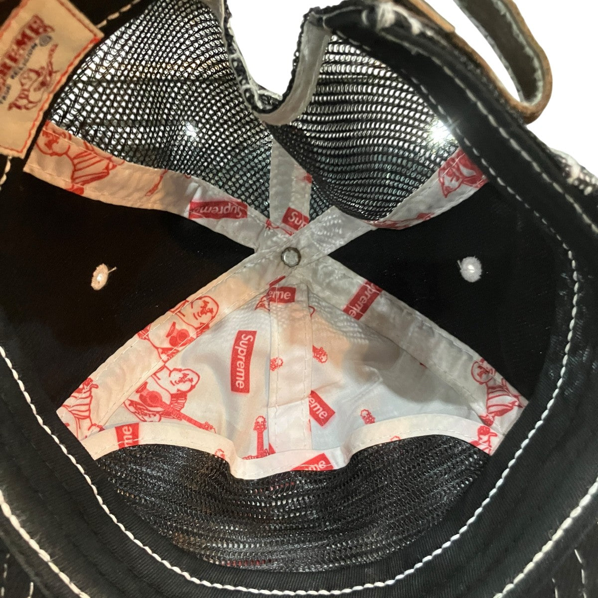 Supreme×TRUE RELIGION キャップ 古着・中古-4枚目のアイテム画像