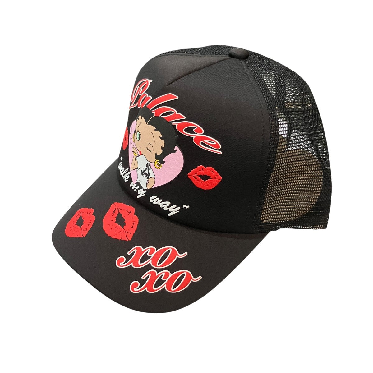 PALACE×BETTY BOOP キャップ 古着・中古-1枚目のアイテム画像