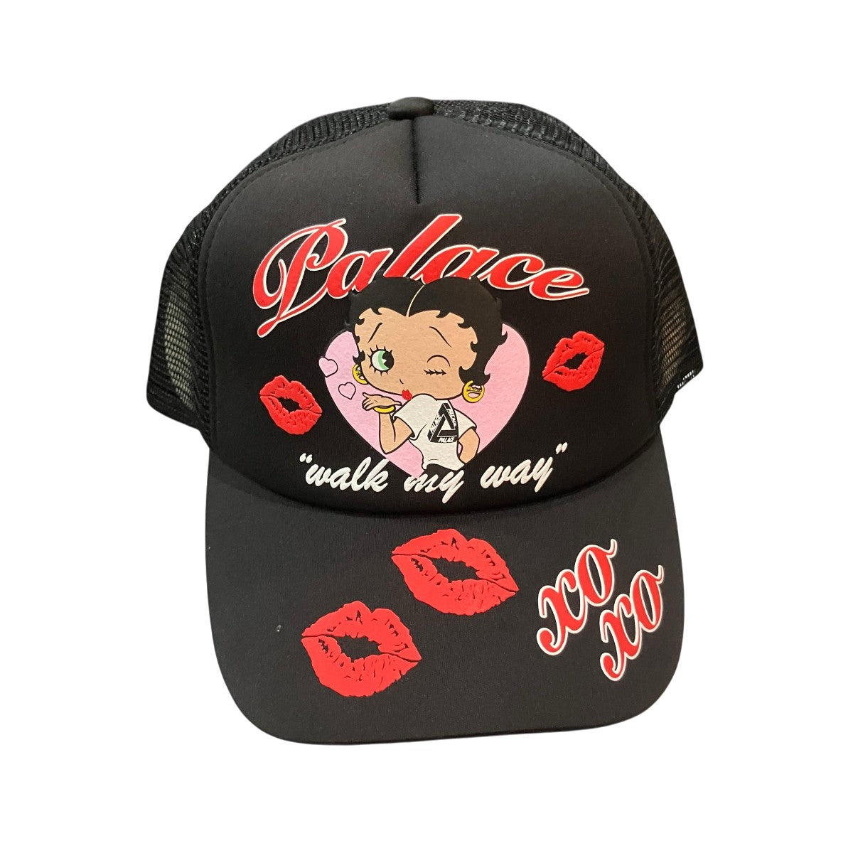PALACE×BETTY BOOP キャップ 古着・中古-2枚目のアイテム画像