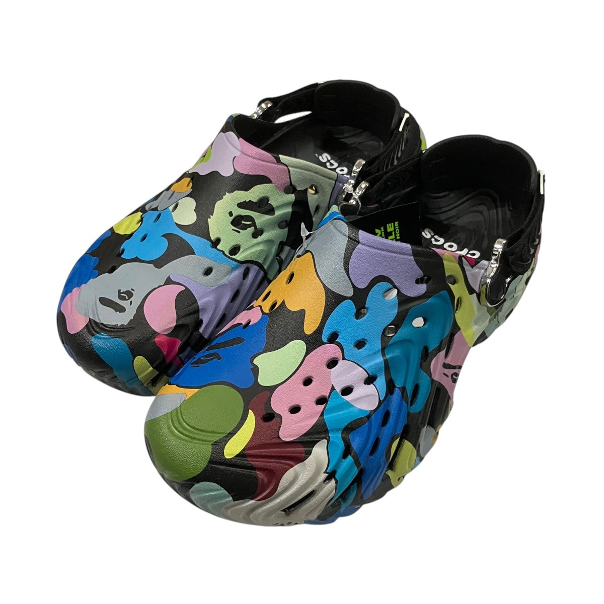 crocs×A BATHING APE Echo 2総柄サンダル 古着・中古-1枚目のアイテム画像