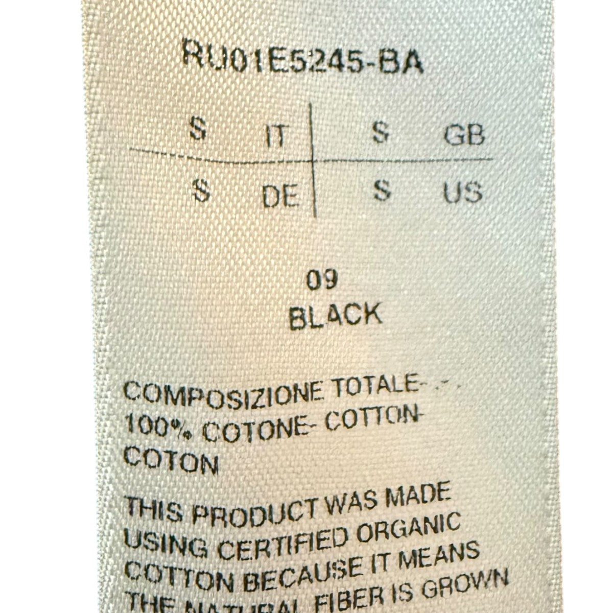RICK OWENS JUMBO FLIGHTジャンボフライトジャケットRU01E5245-BA 古着・中古-5枚目のアイテム画像
