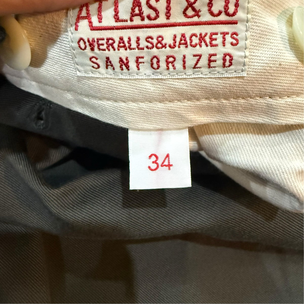 ATLAST ＆ CO チノパン 古着・中古-6枚目のアイテム画像