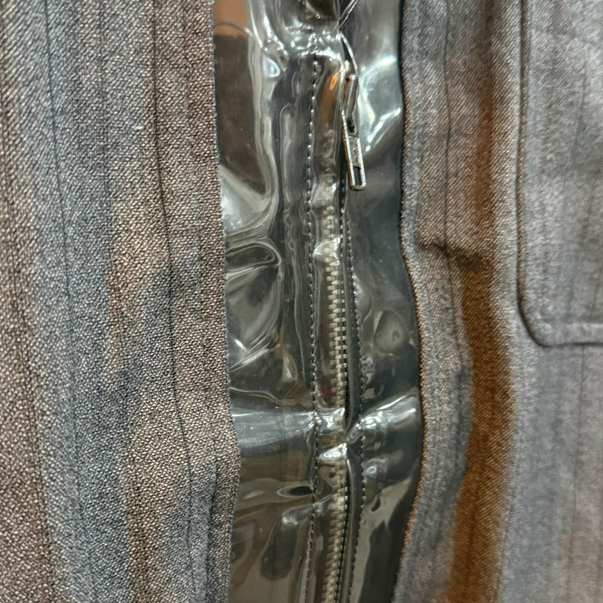 COMME des GARCONS HOMME 田中オムPVCジップテーラードジャケットHJ-10014M 古着・中古-4枚目のアイテム画像