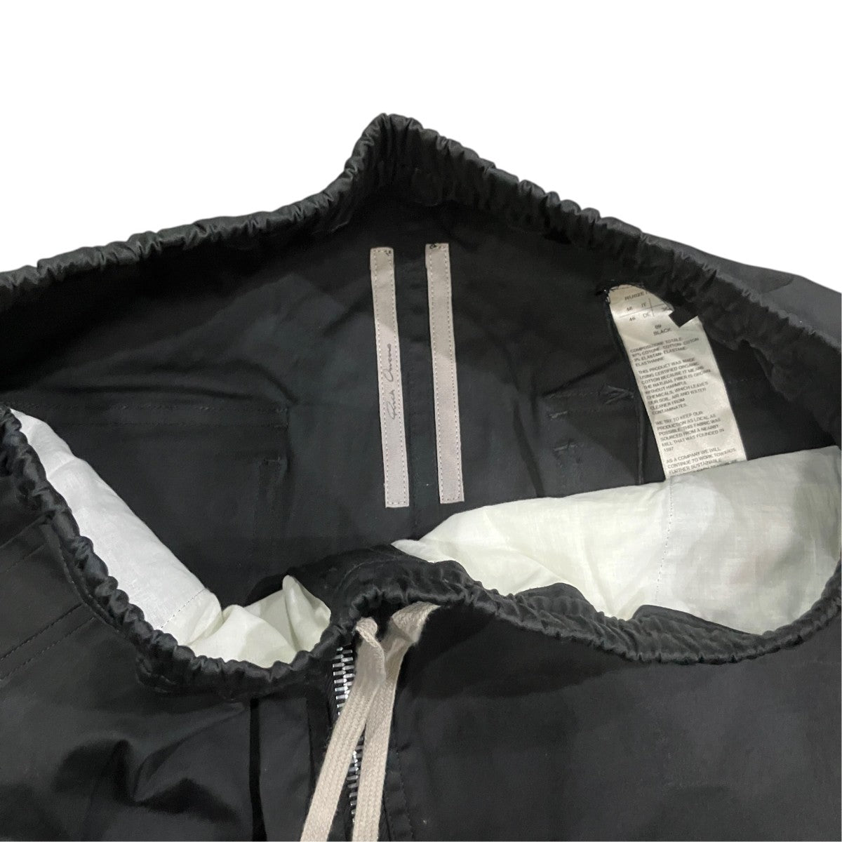RICK OWENS WIDE BELA PANTS ワイドパンツ 古着・中古-4枚目のアイテム画像
