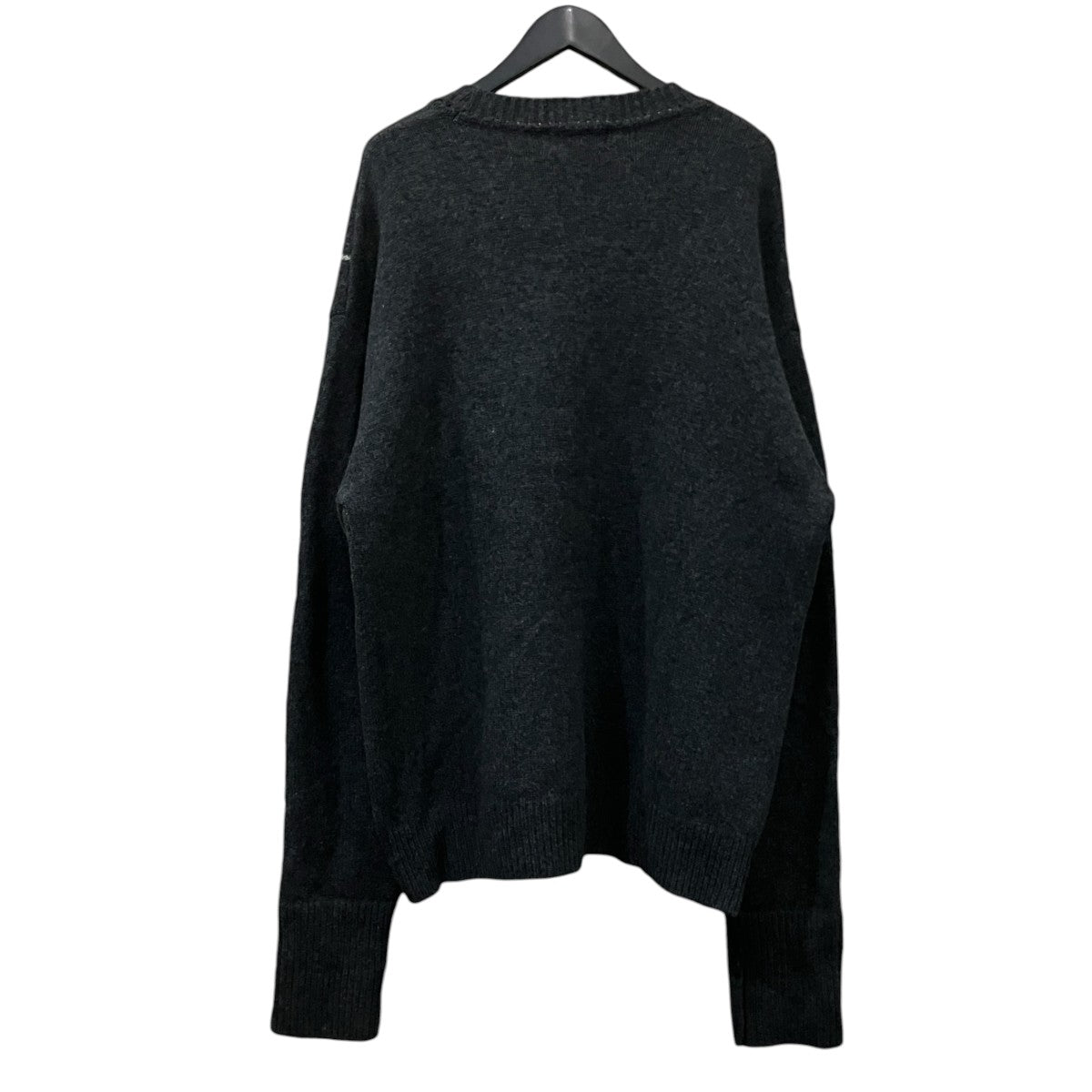 THE RERACS アーガイルウールカシミヤニットセーター 古着・中古-2枚目のアイテム画像