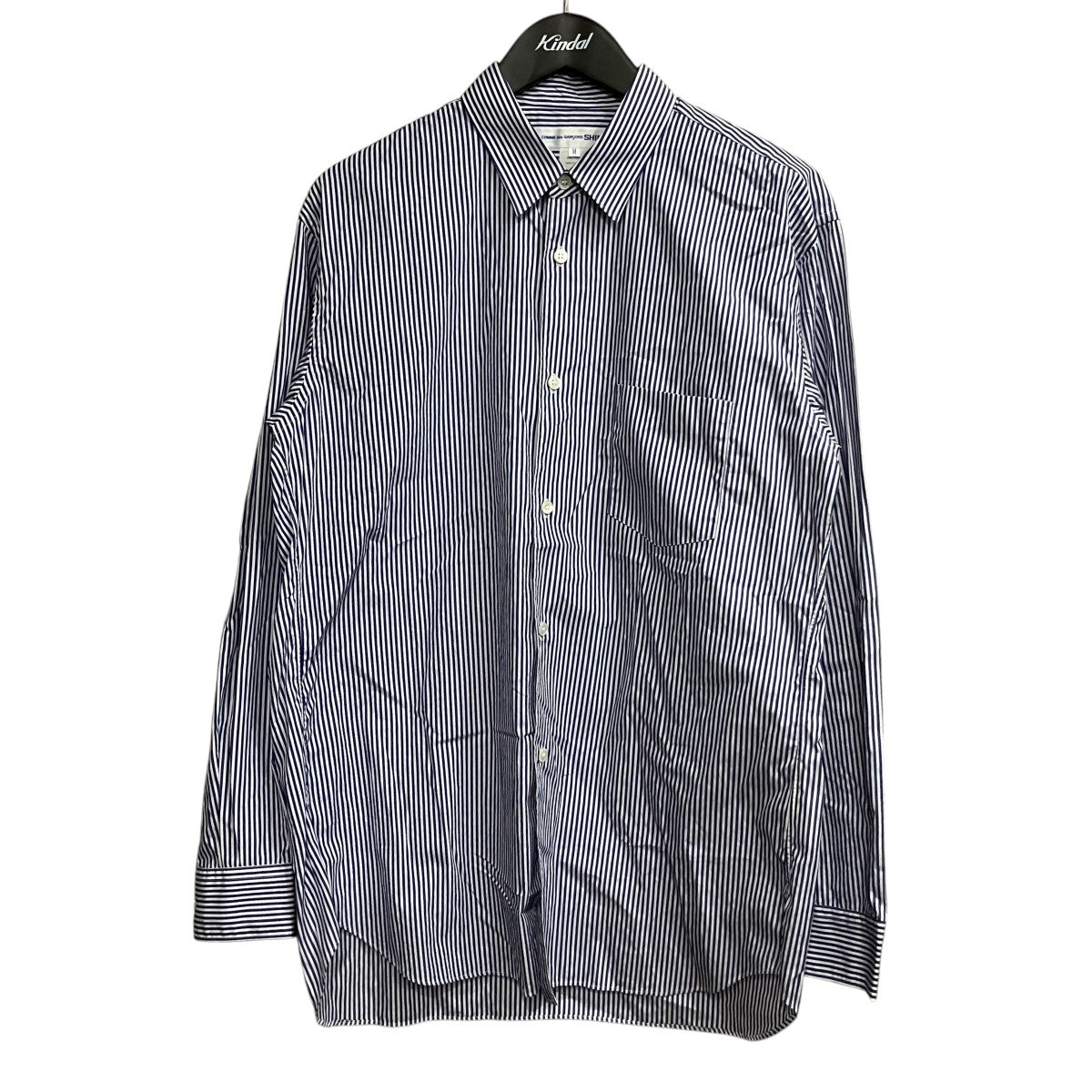 COMME des GARCONS SHIRT ストライプシャツ 古着・中古-1枚目のアイテム画像