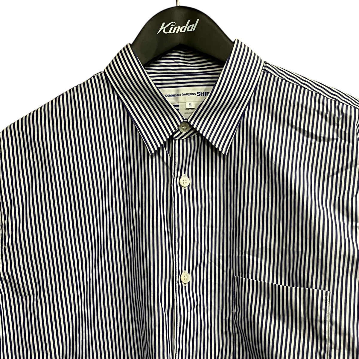 COMME des GARCONS SHIRT ストライプシャツ 古着・中古-3枚目のアイテム画像