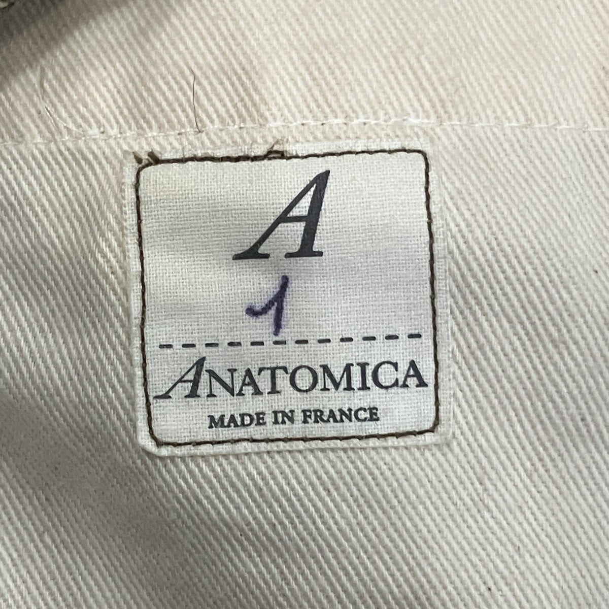 ANATOMICA ドルマン 古着・中古-7枚目のアイテム画像