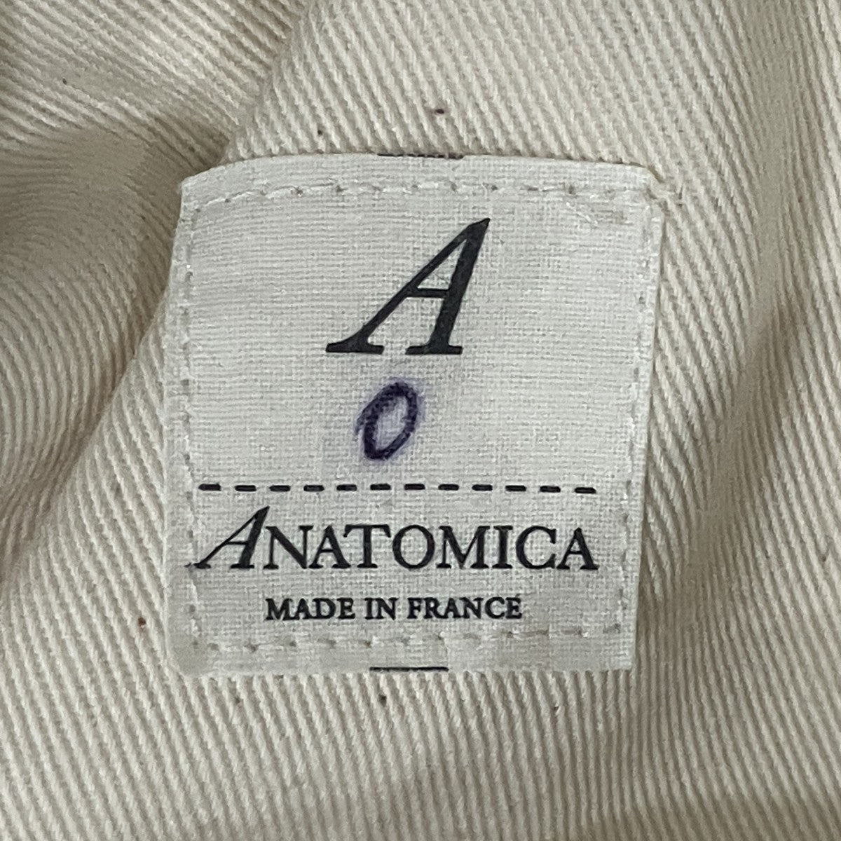 ANATOMICA ドルマン 古着・中古-5枚目のアイテム画像