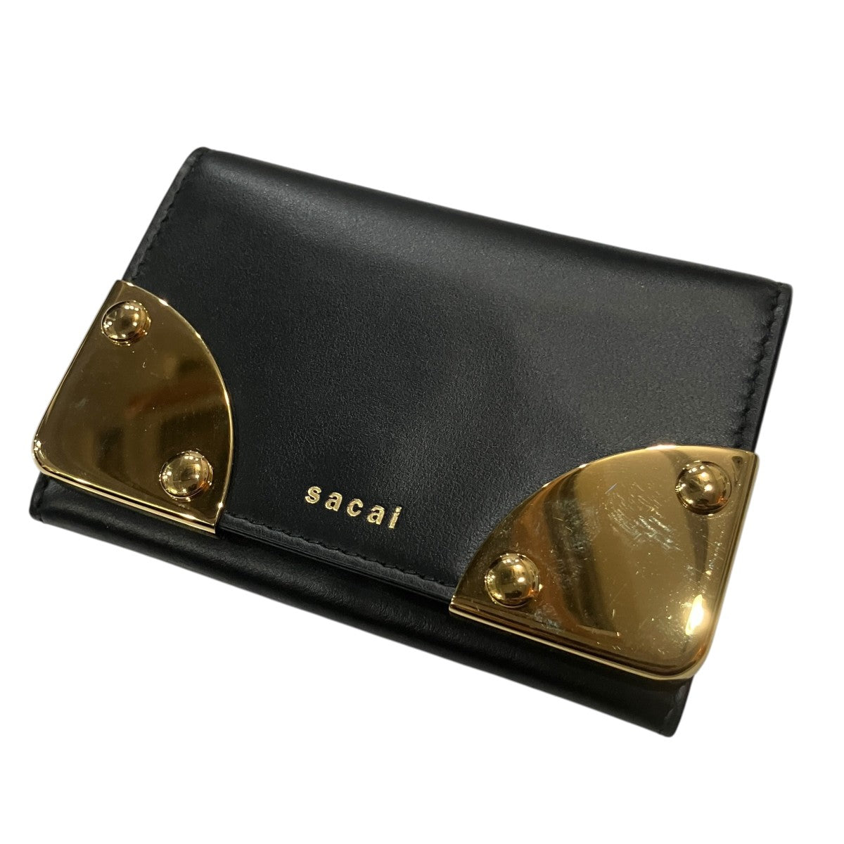 sacai Corner Metal Card Caseカードケース 古着・中古-1枚目のアイテム画像