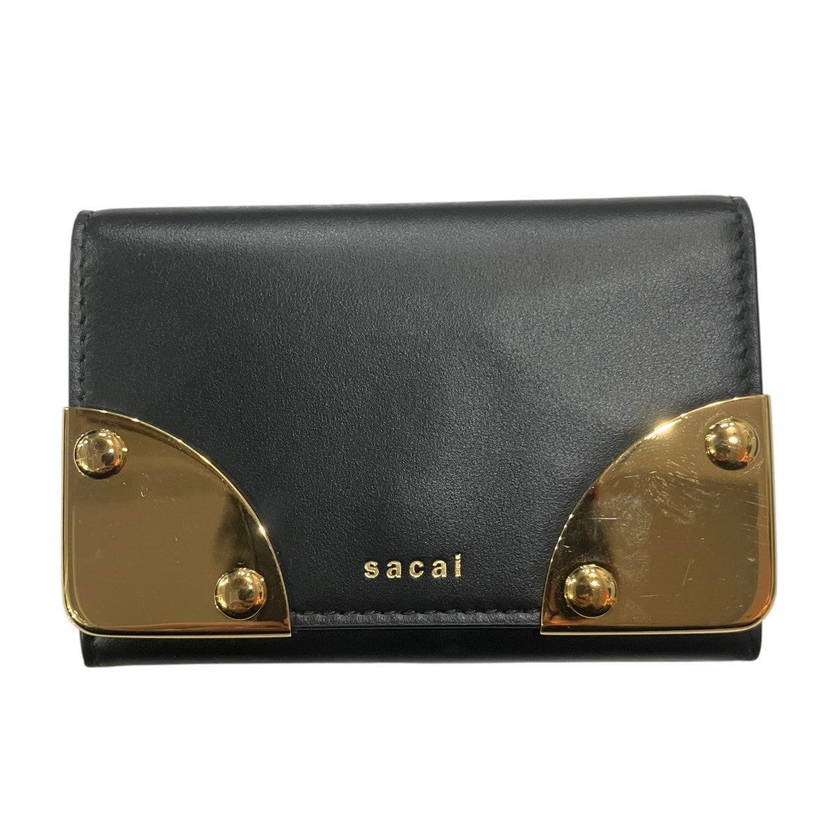 sacai Corner Metal Card Caseカードケース 古着・中古-2枚目のアイテム画像