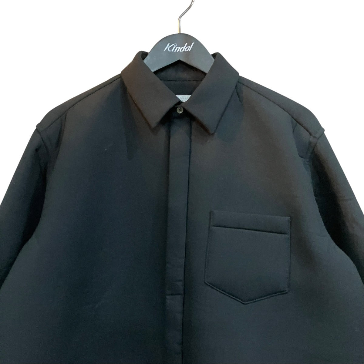 sacai Suiting Bonding Shirtボンディングシャツ23-06895 古着・中古-3枚目のアイテム画像