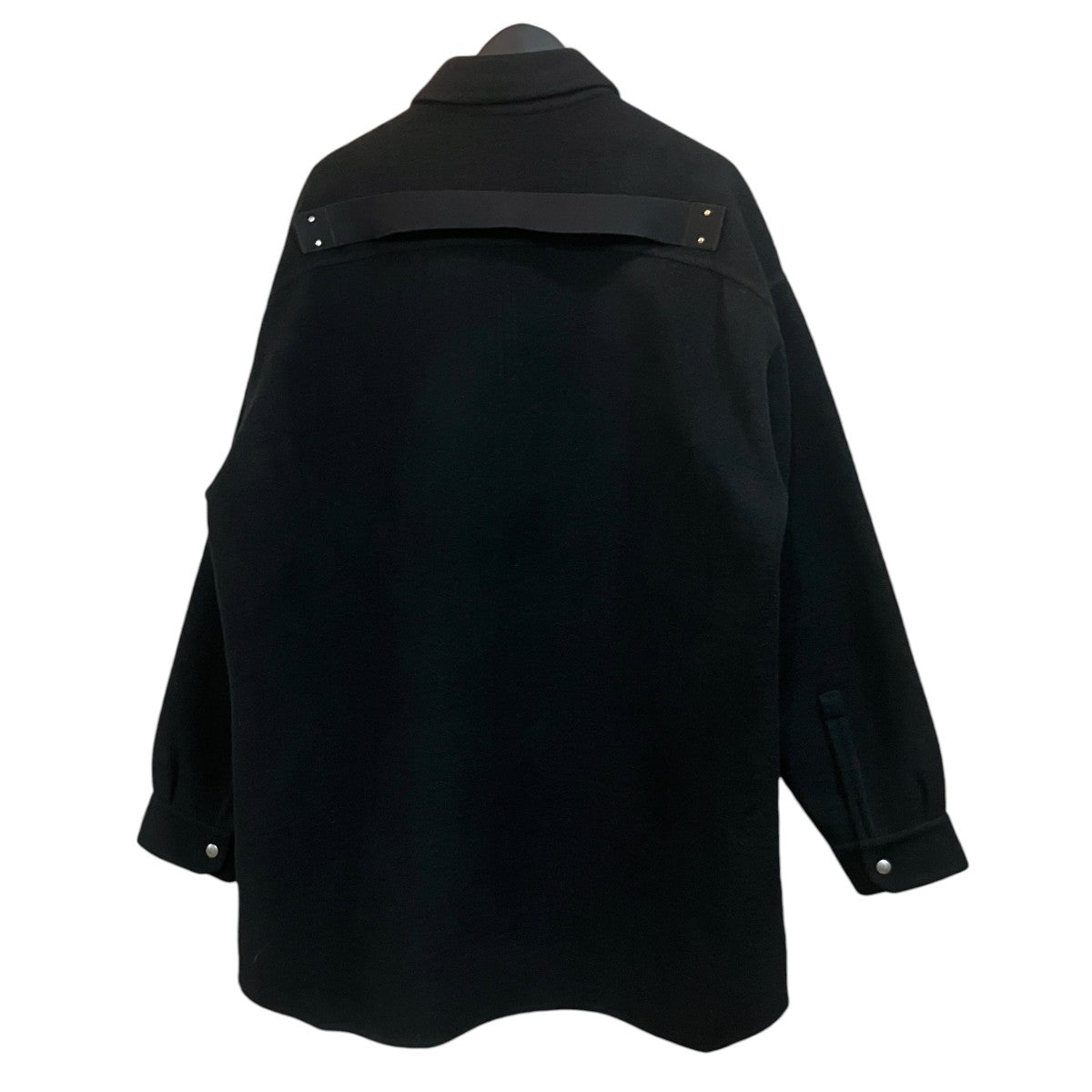 RICK OWENS カシミヤアウターシャツRP02B6721-DD 古着・中古-2枚目のアイテム画像