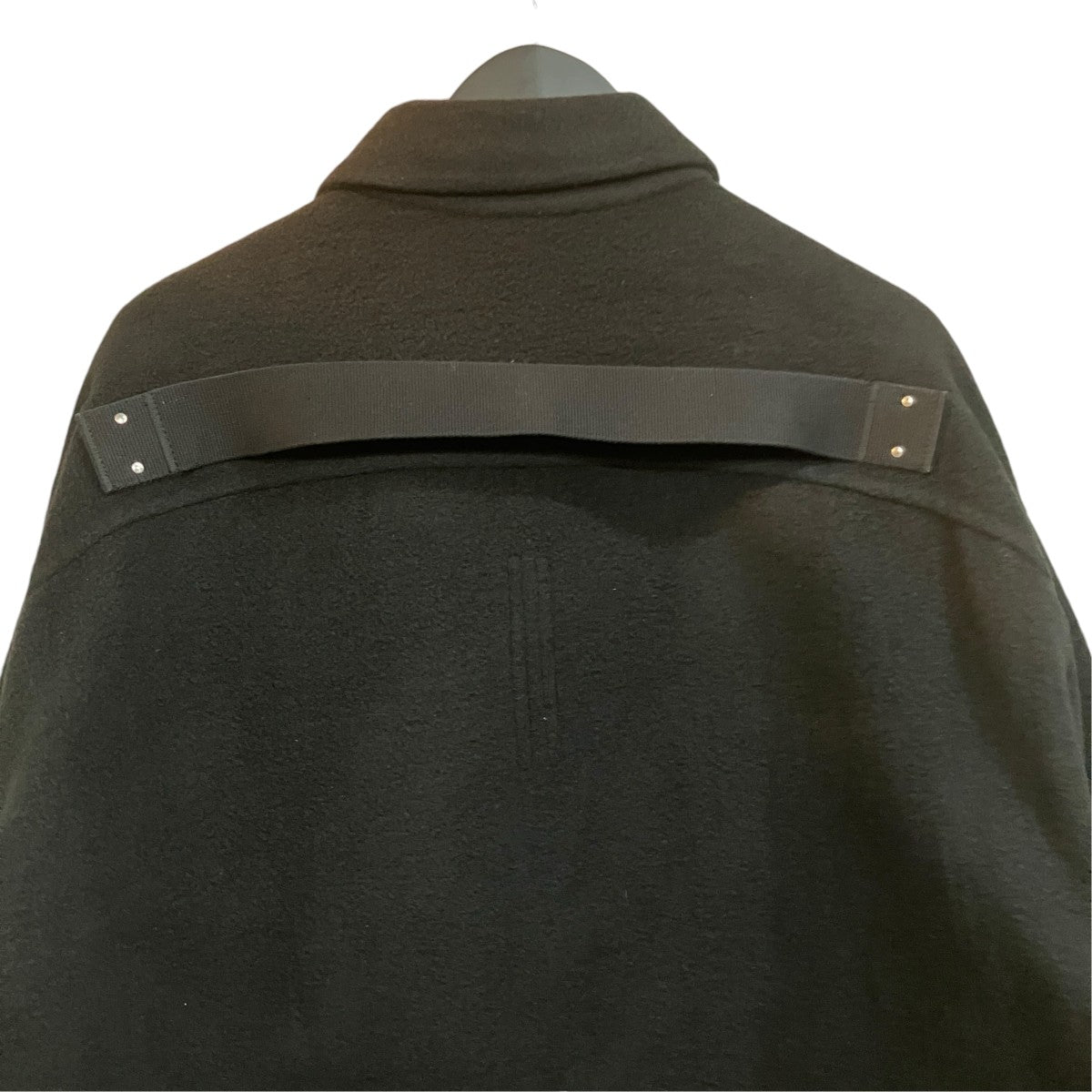 RICK OWENS カシミヤアウターシャツRP02B6721-DD 古着・中古-4枚目のアイテム画像