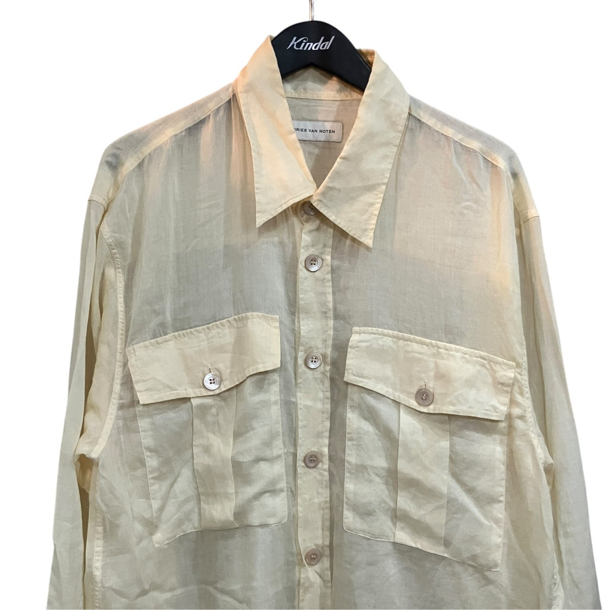 DRIES VAN NOTEN 長袖シャツ855.020721-1160-100 古着・中古-3枚目のアイテム画像
