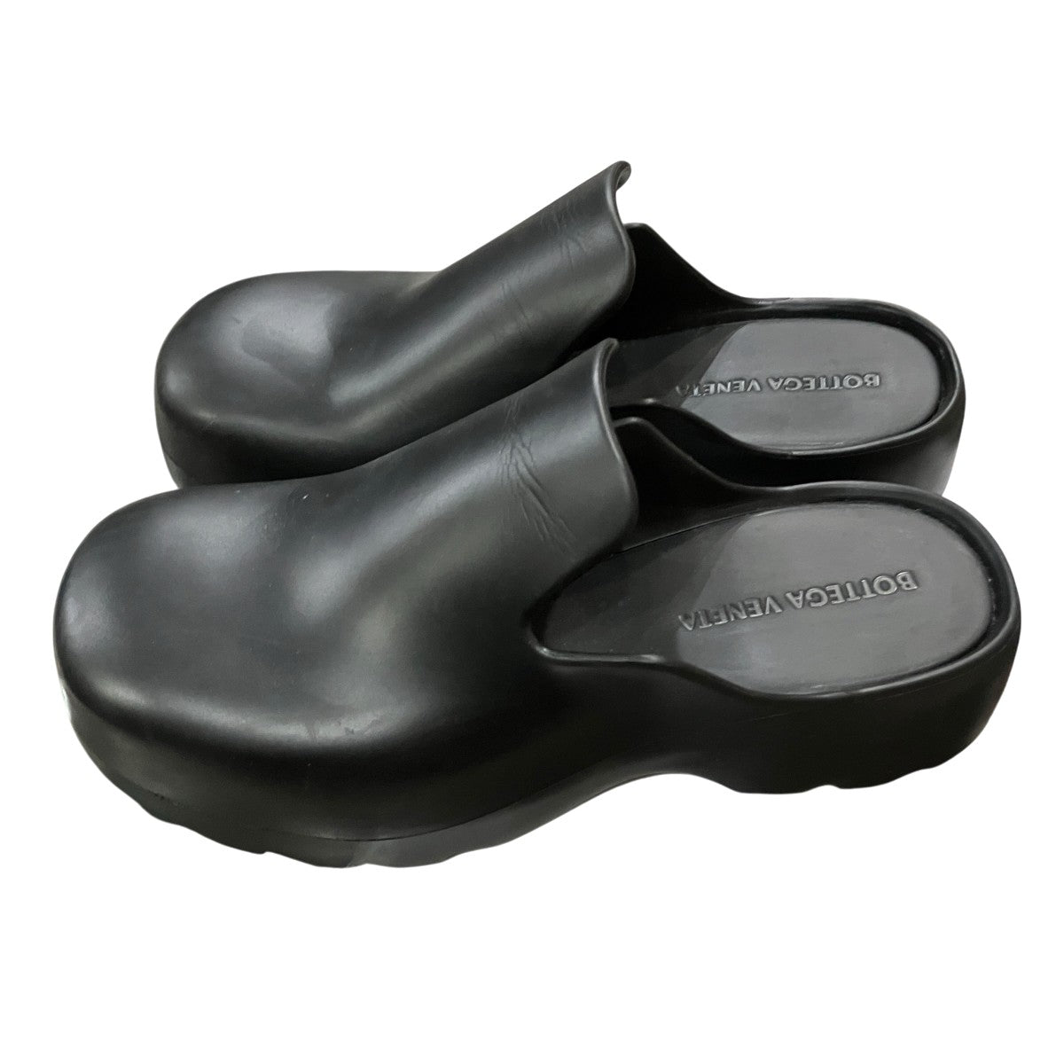 BOTTEGA VENETA パドルミュール｢RUBBER FLASH CLOG｣ 古着・中古-3枚目のアイテム画像