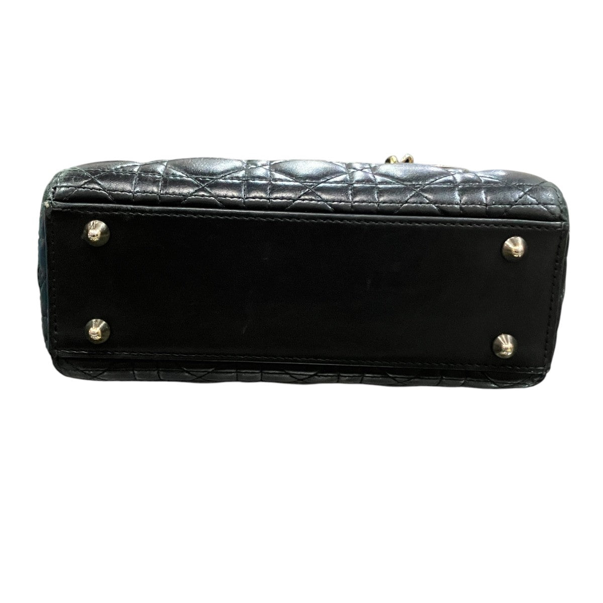 Christian Dior Lady Dior My ABCDiorカナ―ジュラムスキンミニ2WAYショルダーバッグ 古着・中古-4枚目のアイテム画像