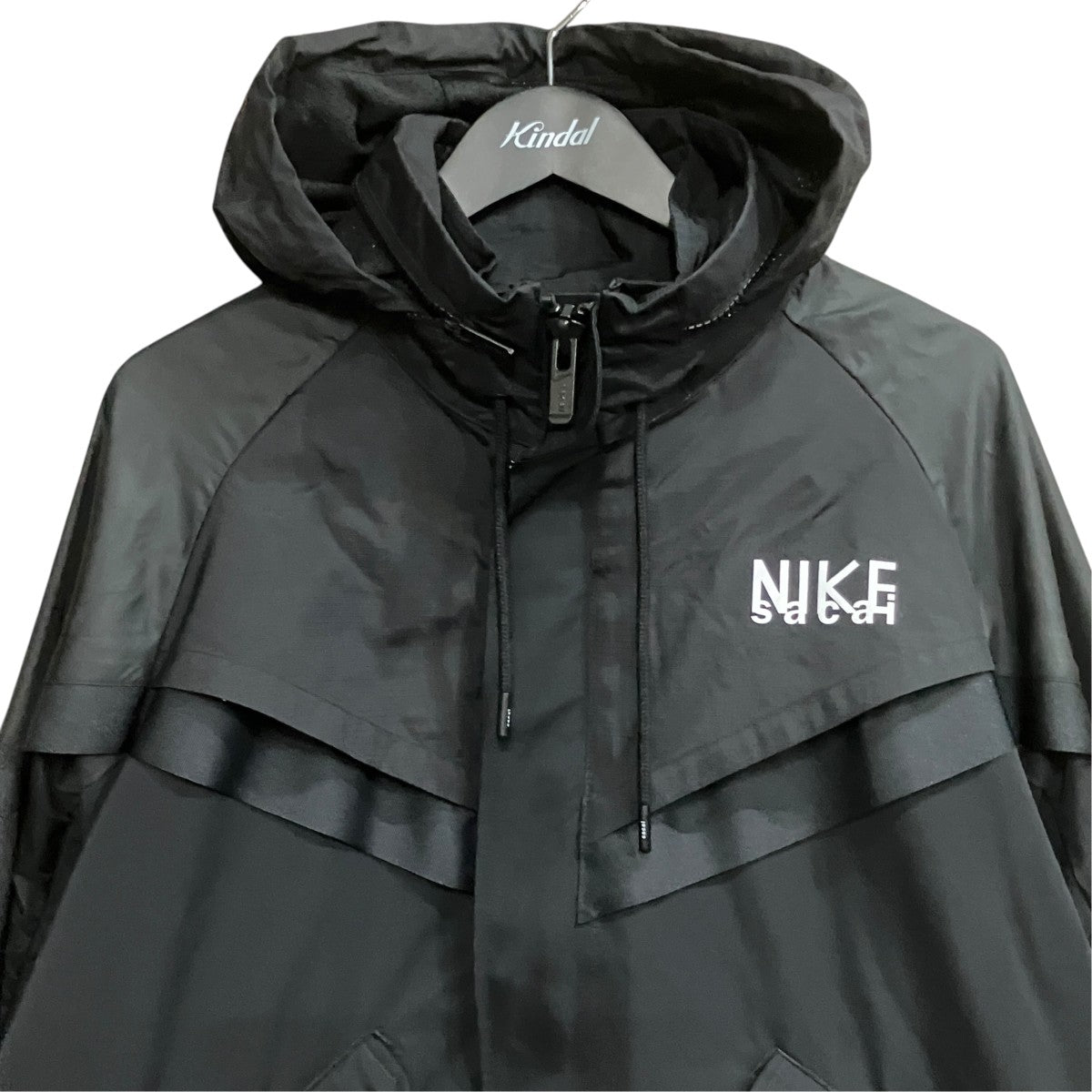 NIKE×sacai ナイロンコート 古着・中古-3枚目のアイテム画像