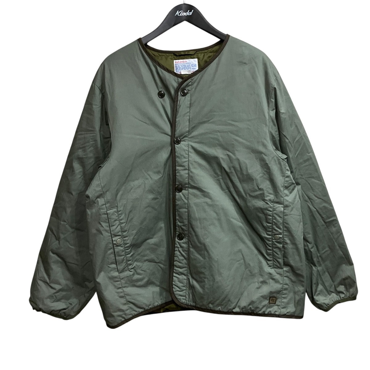 nanamica nanamican Down Cardigan 古着・中古-1枚目のアイテム画像