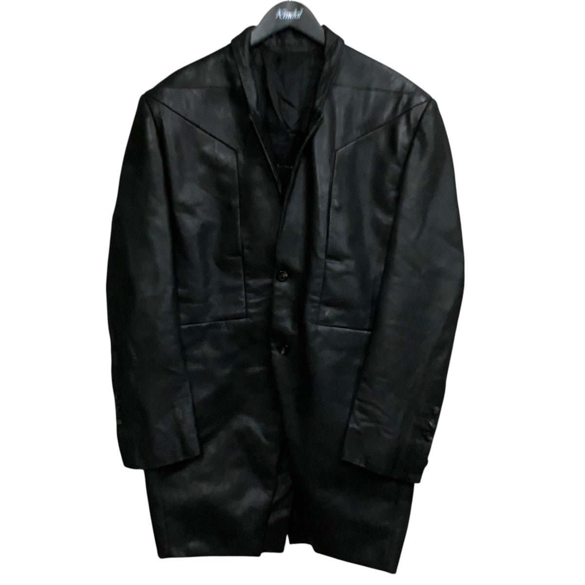 RICK OWENS leather jumbo tatlin jacket レザージャケット 古着・中古-1枚目のアイテム画像